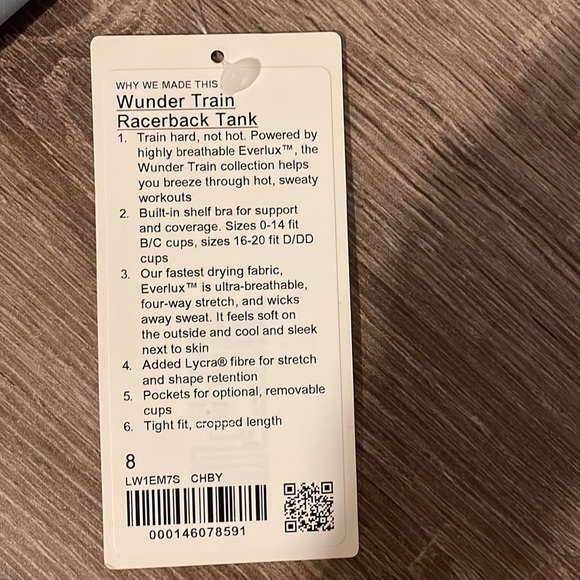 Wunder Train Racerback - Picture 3 of 4